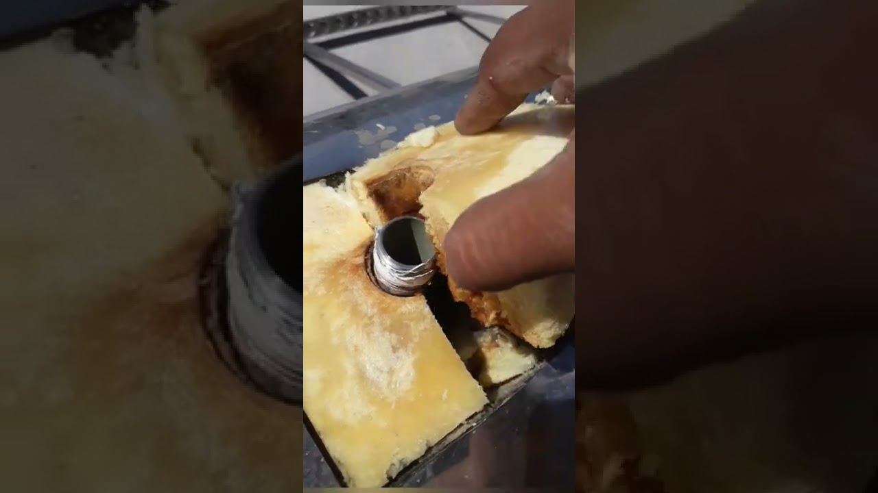 Reparar fuga de agua de calentador solar.