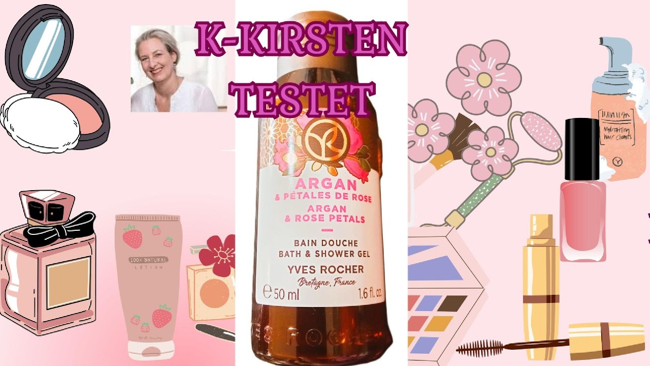 YVES ROCHER - Duschgel Hammam Arganöl & Rosenblüten #duschen #yvesrocher #showergel #beauty #hammam