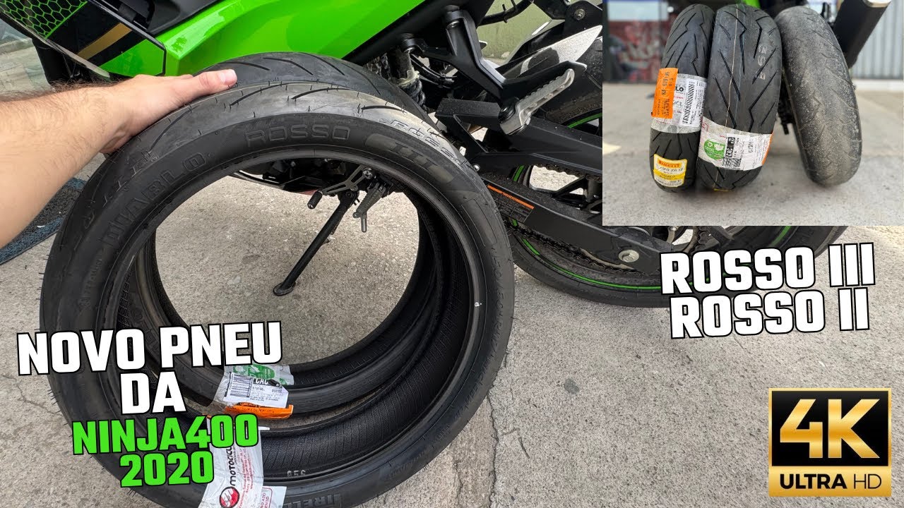 Pirelli Diablo rosso 2 ou diablo rosso 3 ?! NINJA400 2020