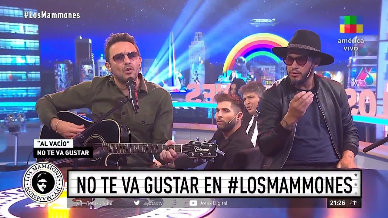🎤 Apertura musical de No Te Va Gustar en #LosMammones 🤩