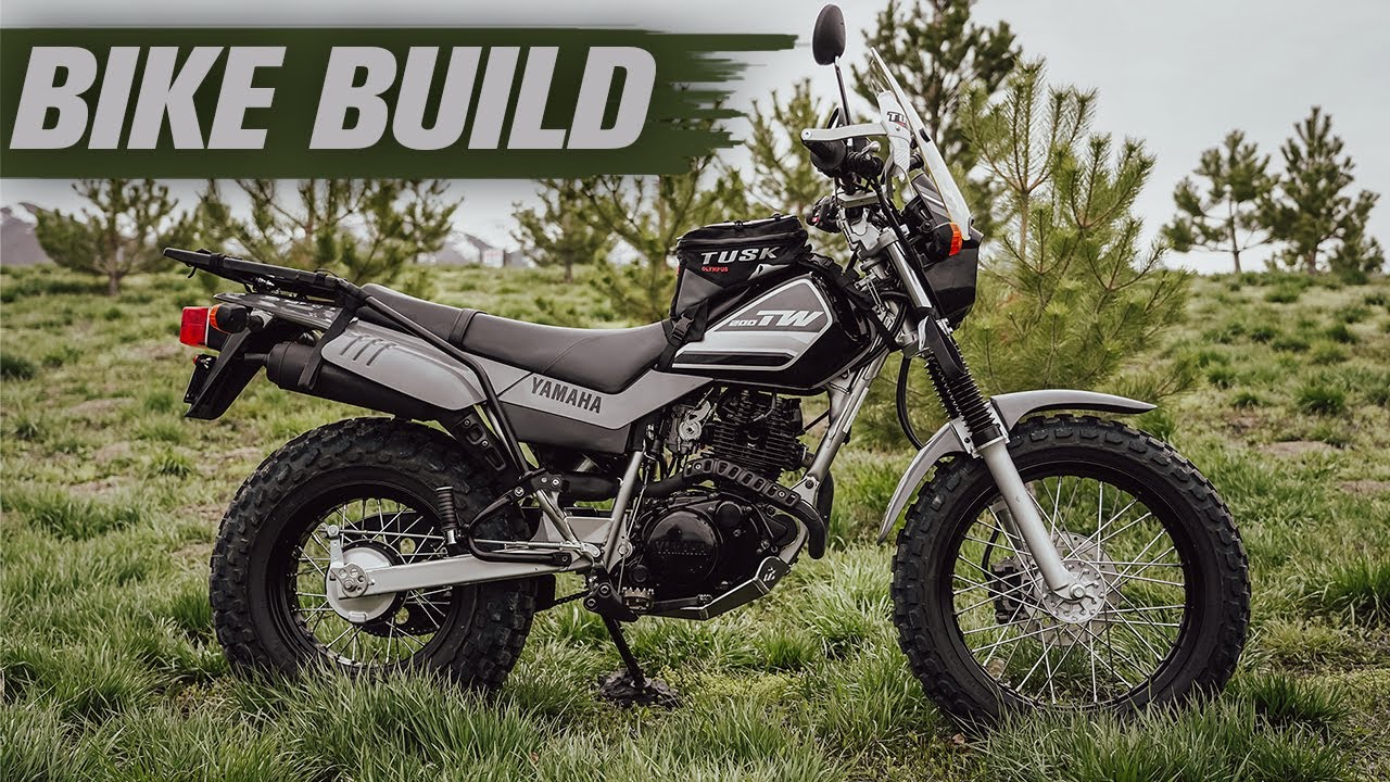Сборка мотоцикла Yamaha TW200 2.0
