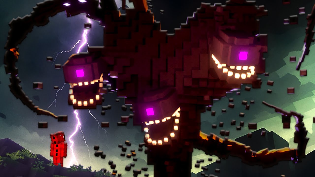 Przetrwałem WITHER STORMA w Minecraft HARDCORE