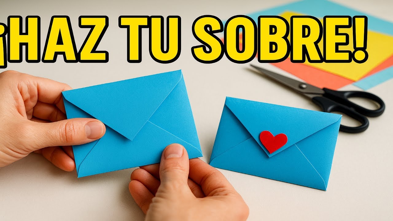C&oacute;mo hacer un sobre de carta
