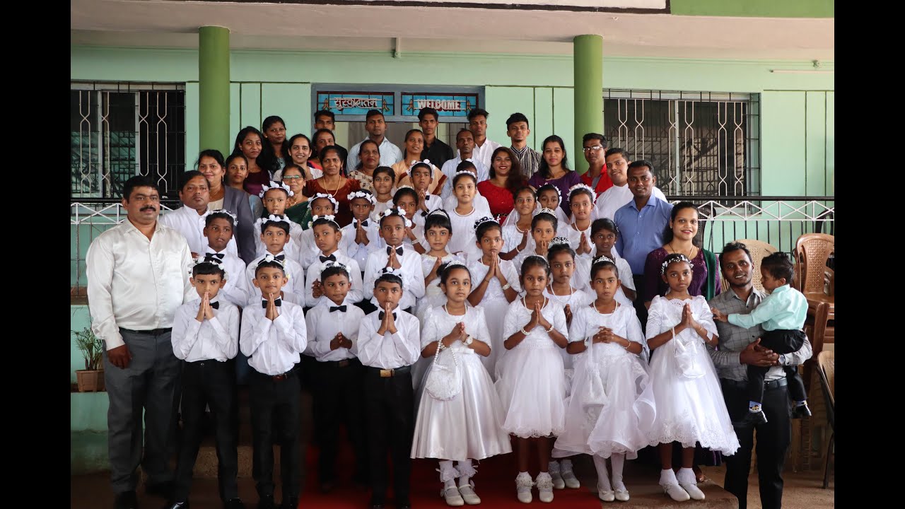 1St Holy Communion Song 2022- 2023 - ST. Joseph Church Shiroda