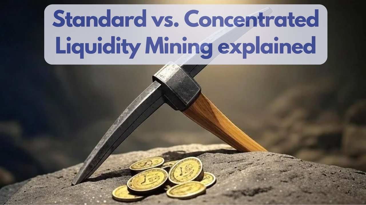 Learn how to earn a Real Yield in Crypto with Liquidity Mining! Standard vs. Concentrated Pools.