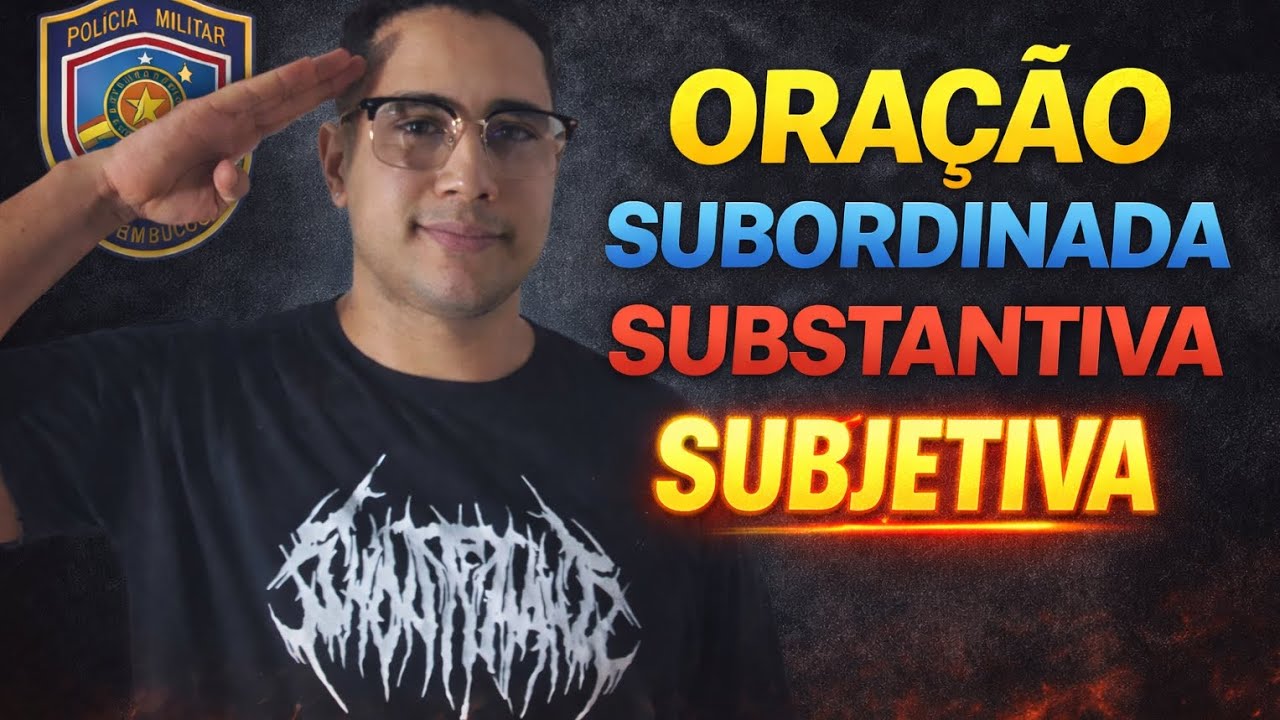 Entendendo de uma vez a O.S.S.SUBJETIVA  EM 4 MINUTOS!