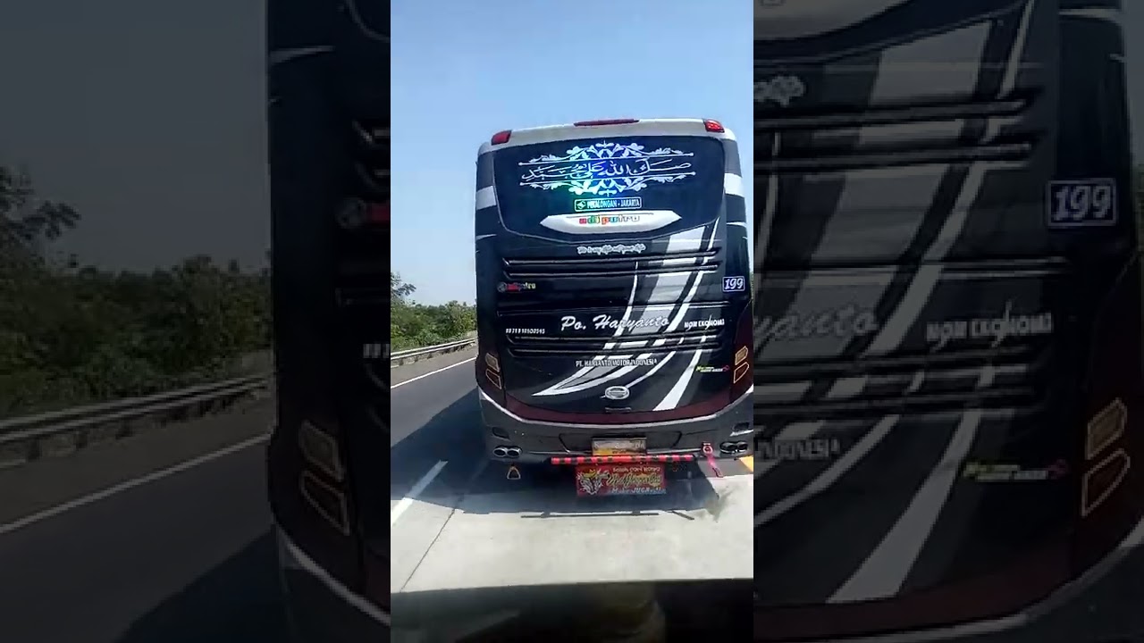 Suara Knalpot Suossss Bus Haryanto 