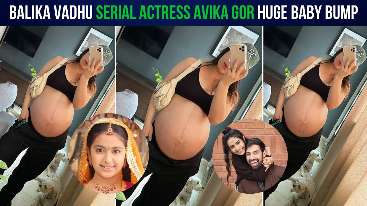 Balika Vadhu Serial Actress Avika Gor Is Pregnant And Expecting Her First Child With Husband Milind