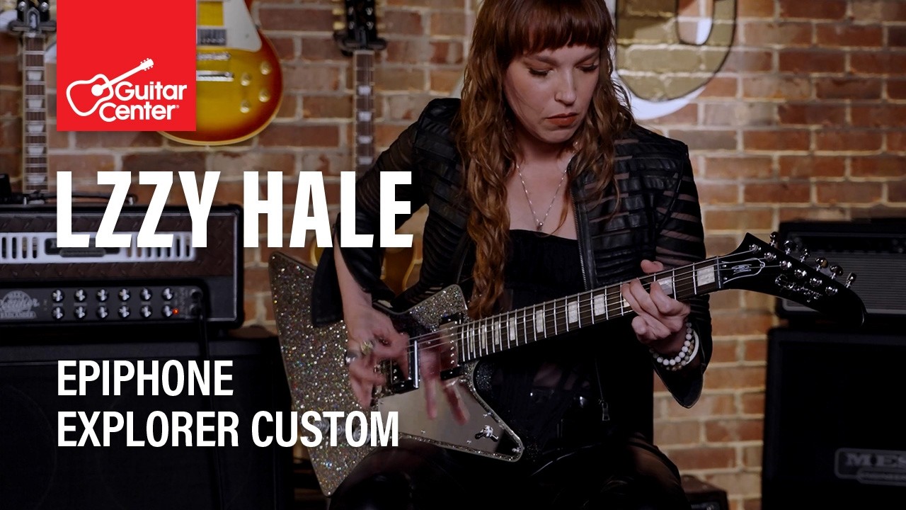 Демонстрация Epiphone Explorer Custom от Lzzy Hale | Гитара, которая &laquo;стала частью меня&raquo;