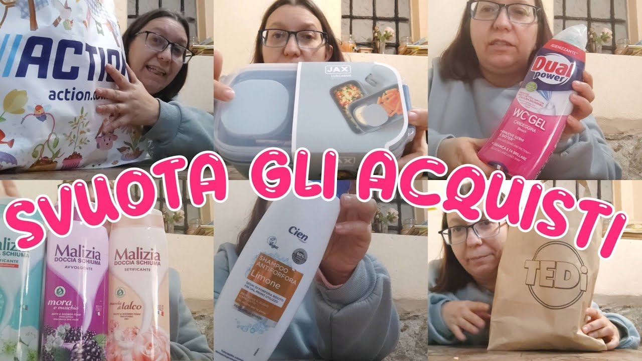 🛍️SVUOTA gli ACQUISTI🛍️ ACTION, TEDI, LIDL, BENNET e NEGOZI dei CINESI🛍️