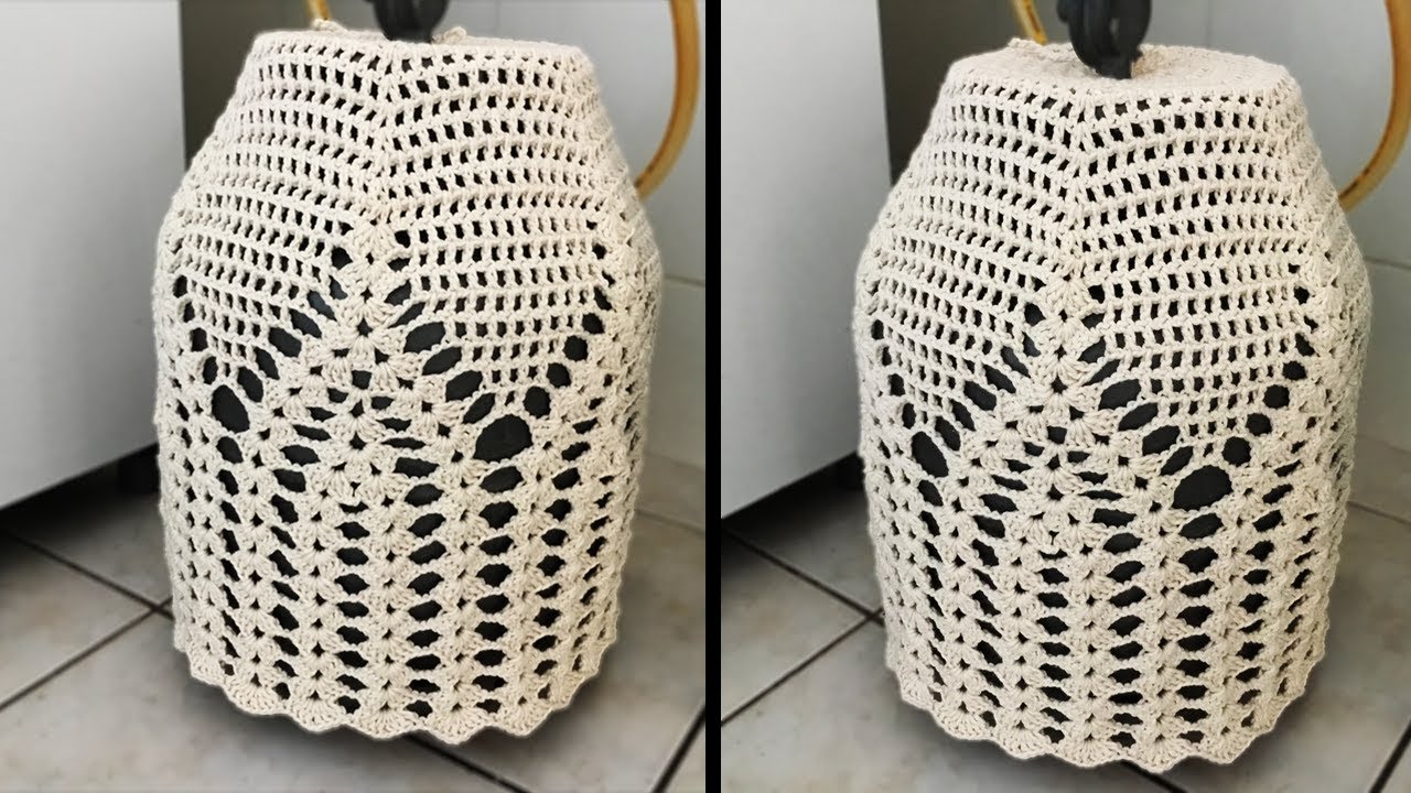 CROCHÊ   CAPA PARA BOTIJÃO # Luiza de Lugh®
