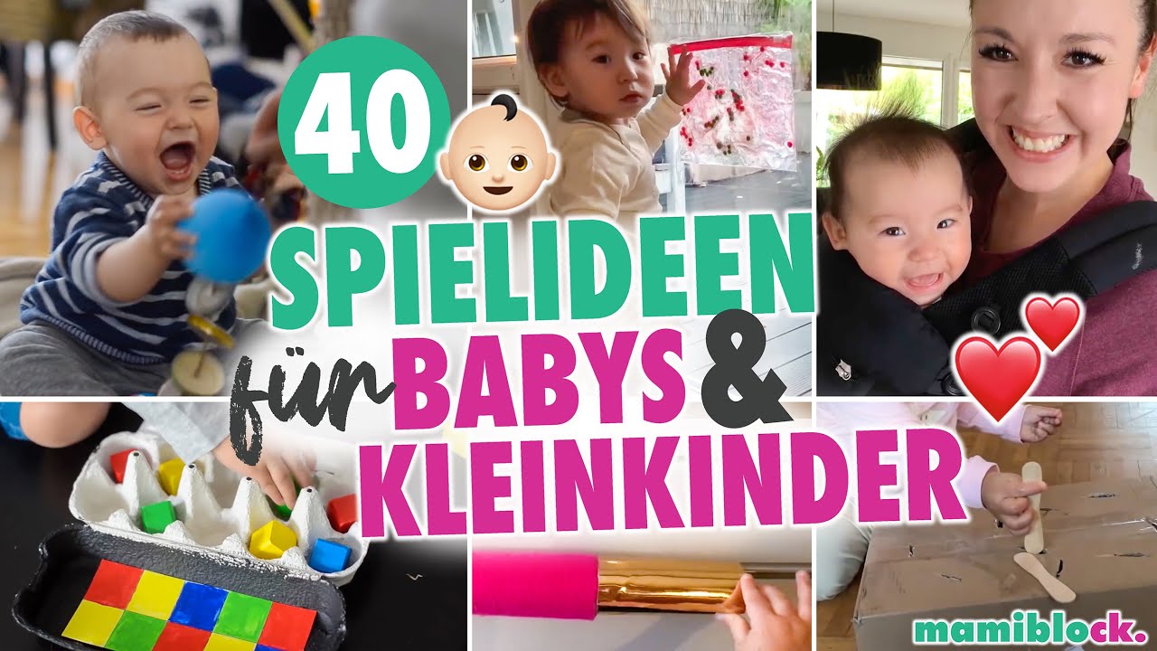 Unendlich viele Spielideen💡👶🏻 | Genial & EINFACH : Täglich beschäftigt mit Baby & Kind | mamiblock