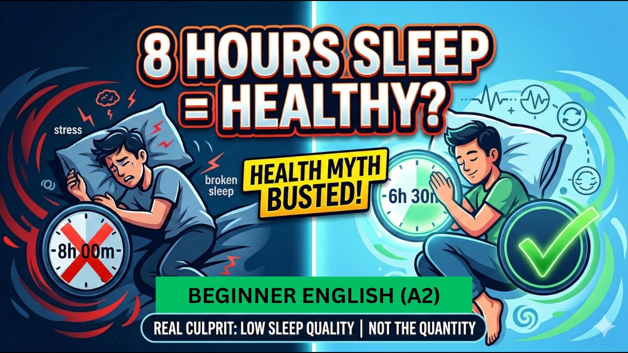 Healthy Habits Myth Busting Series Episode 6: Does Everyone need 8 hours of Sleep? (Beginner)