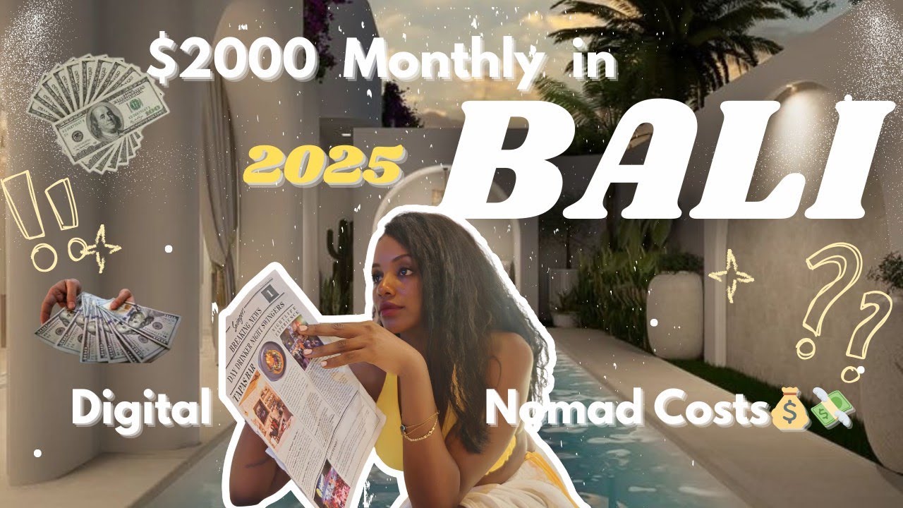 My Full Monthly Budget Living in Bali as a Digital Nomad in 2025  (Real Receipt Breakdown)