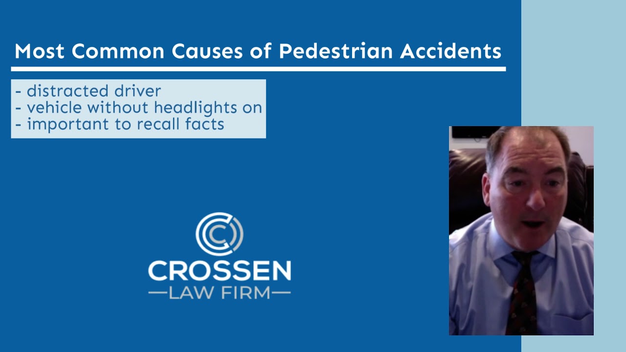 What Are The Most Common Causes of Pedestrian Accidents? | Crossen Law