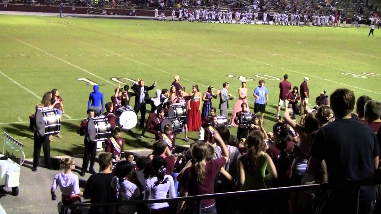 Niceville HIgh School Eagle Pride Drum Line Student Section September 27th 2013