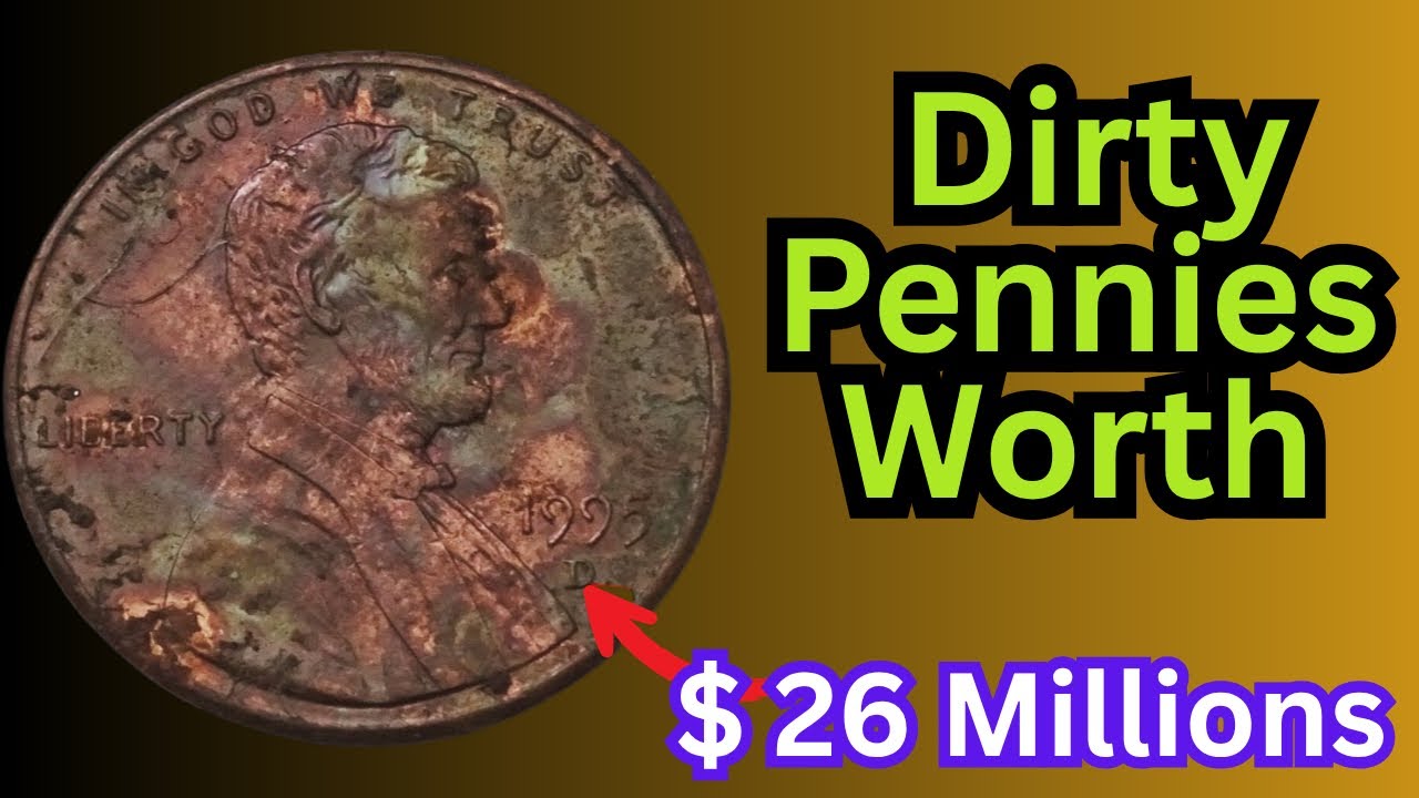 Top 5 Dirty Pennies Rare Lincoln Penny Coins That Could Make You A Millionaire!