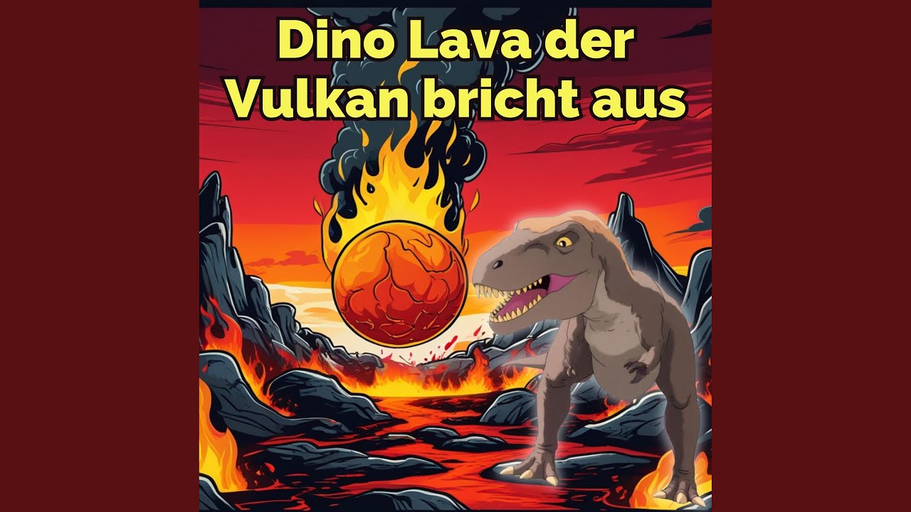 Dino Lava der Vulkan bricht aus