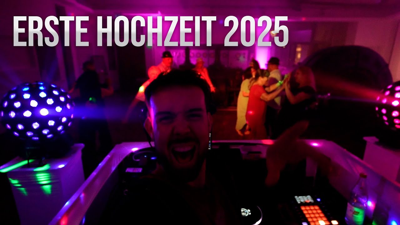 Die ERSTE Hochzeit 2025 ❤️ Gig-Log - DJ EL1AS