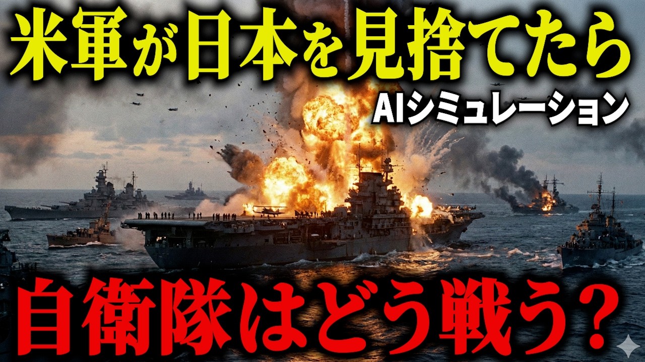 【衝撃】もしも米軍が日本を見捨てたら…中国軍が九州上陸した結果、自衛隊の「秘密兵器」が炸裂！露軍も震えたヤバすぎる逆転劇【AIシミュレーション】