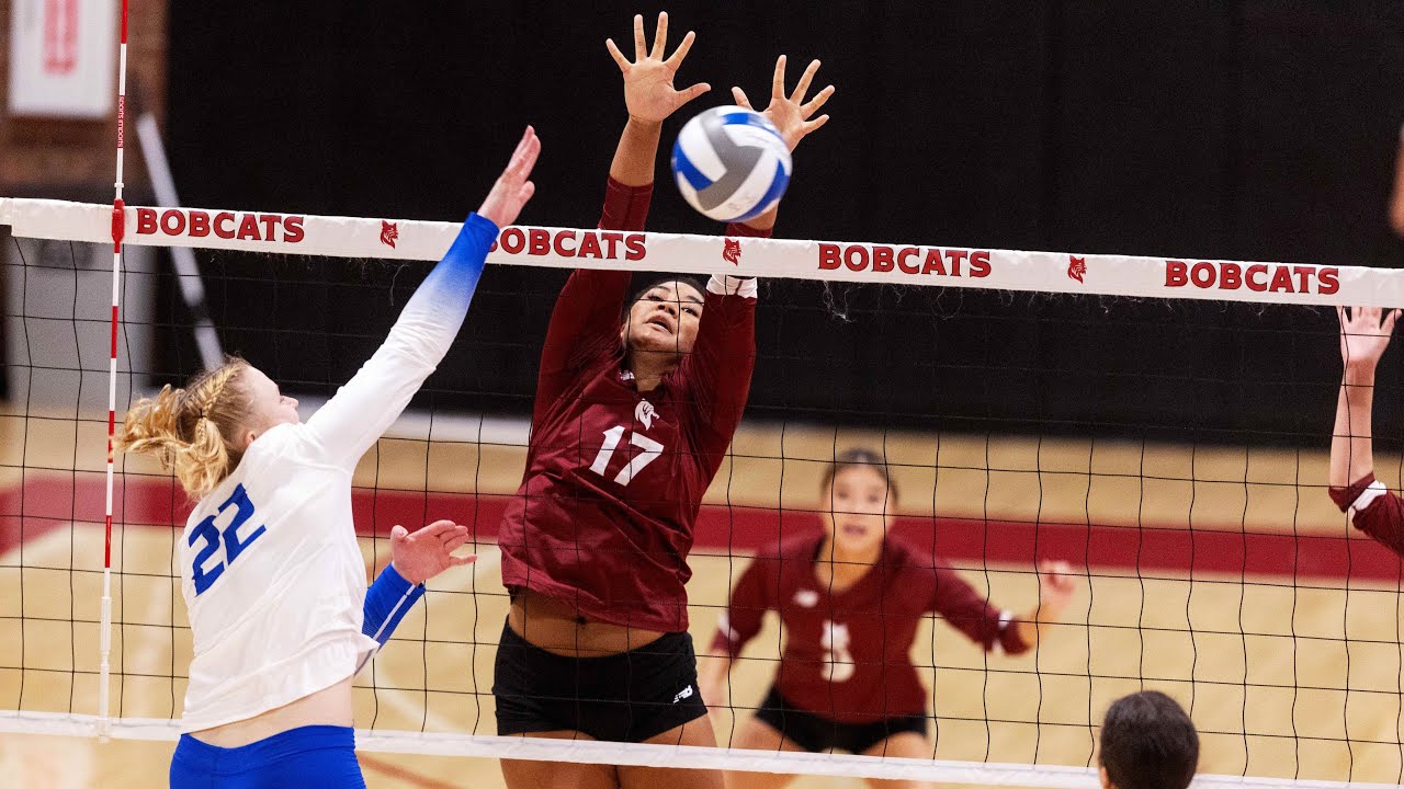 2024 Bates College volleyball vs. Hamilton Highlights