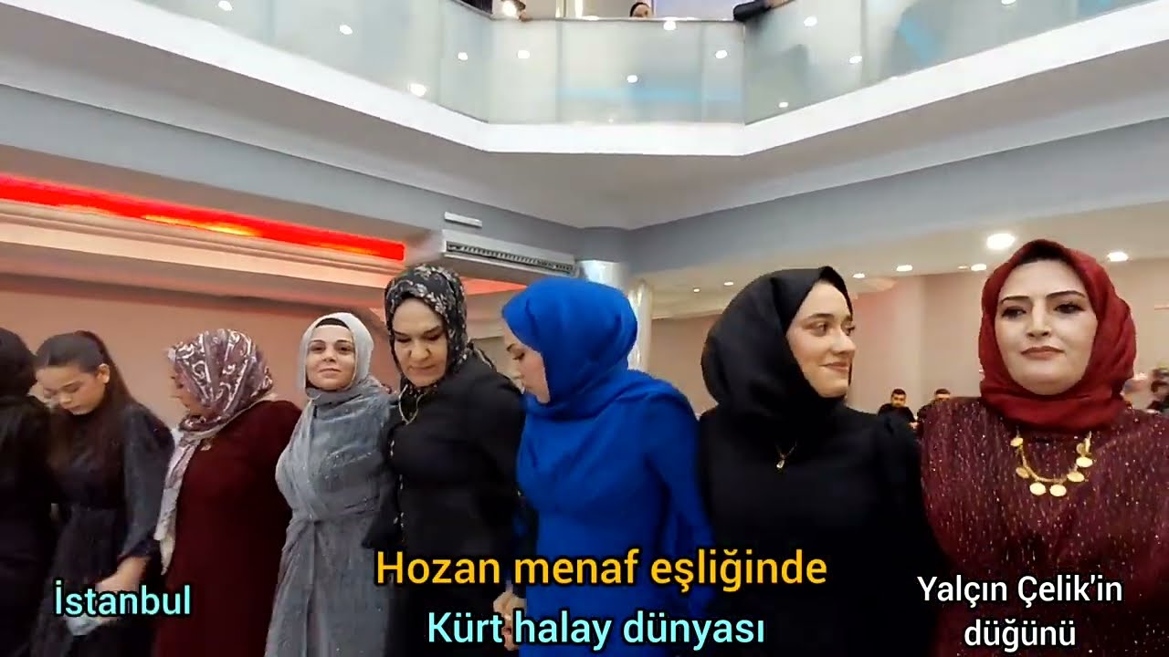 Yalçın Çelik'in düğünü hozan menaf eşliğinde Koçerê cidda