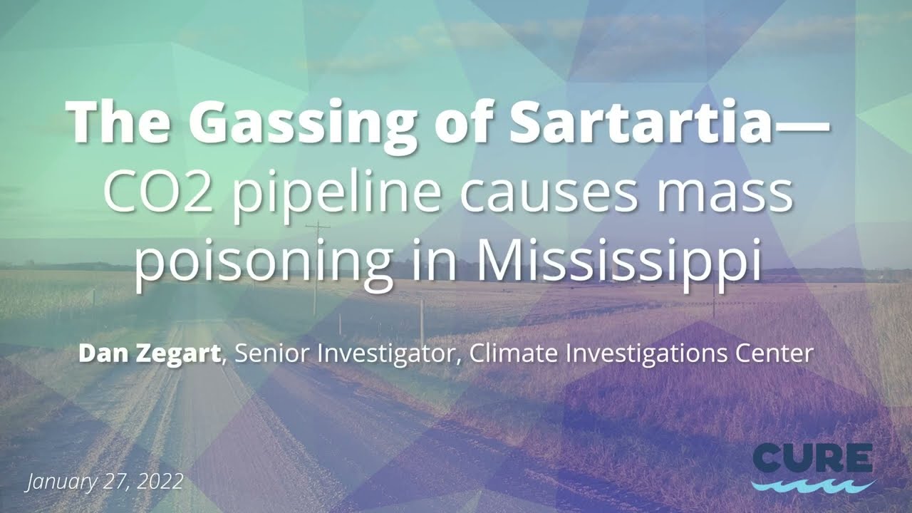 The Gassing of Sartartia—CO2 pipeline causes mass  poisoning in Mississippi