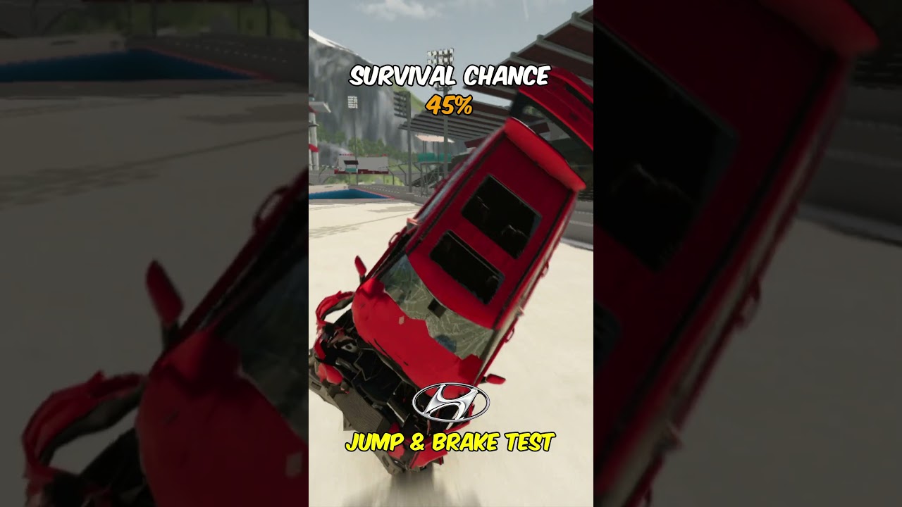 Luxury Cars vs Jump Test | Survival Chance 