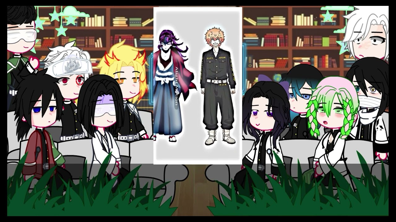 Hashira react to tiktok //kimetsu no yaiba//