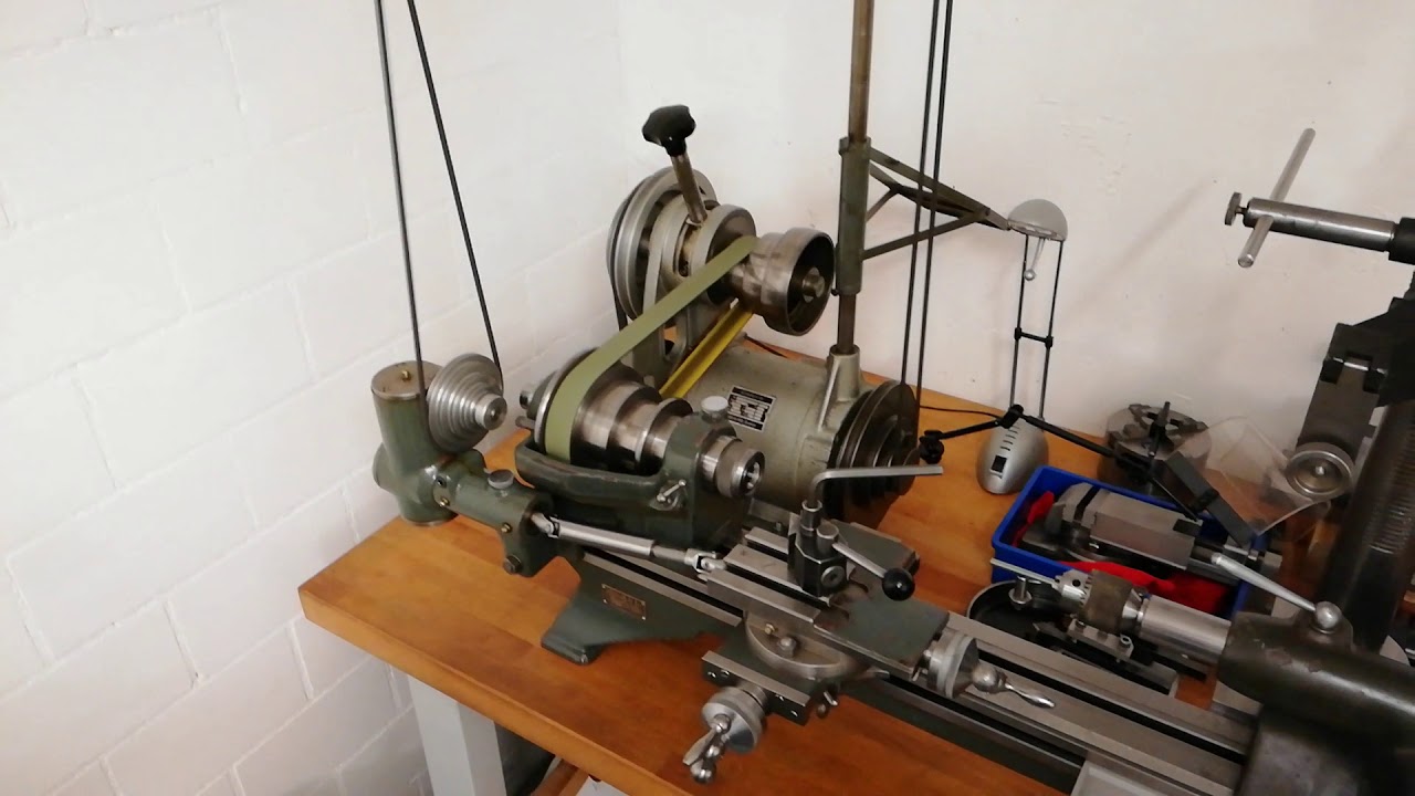 Schaublin SV102 power feed