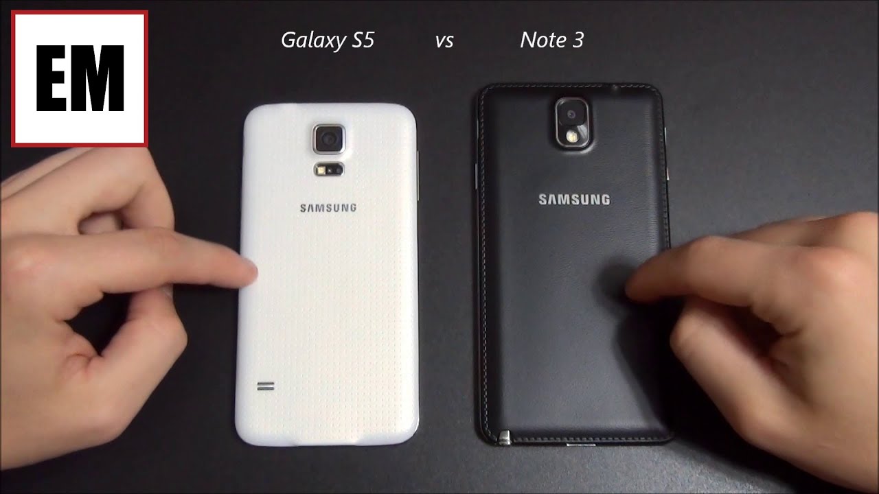 Samsung Galaxy S5 vs Samsung Galaxy Note 3 ita da EsperienzaMobile