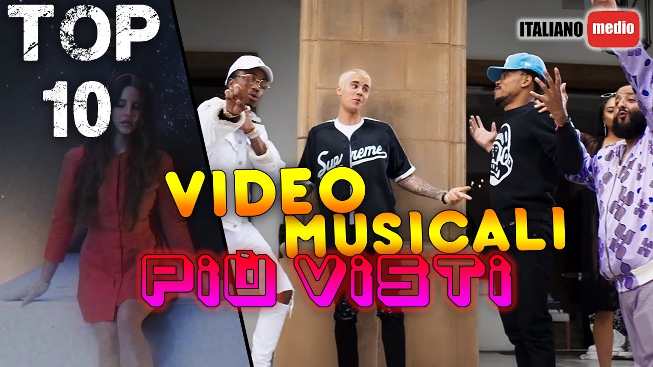 TOP 10 VIDEO MUSICALI PI&Ugrave; VISTI - MAGGIO 2017