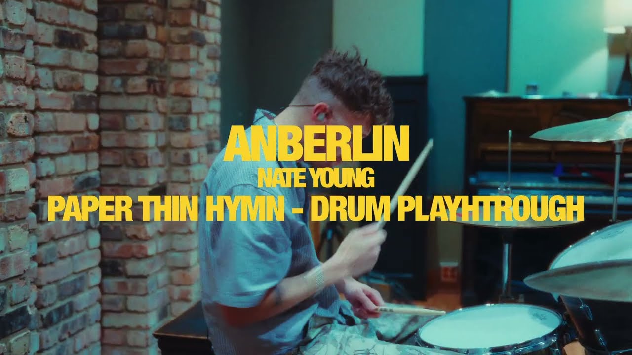 Anberlin - Paperthin Hymn (Drum Playthrough)