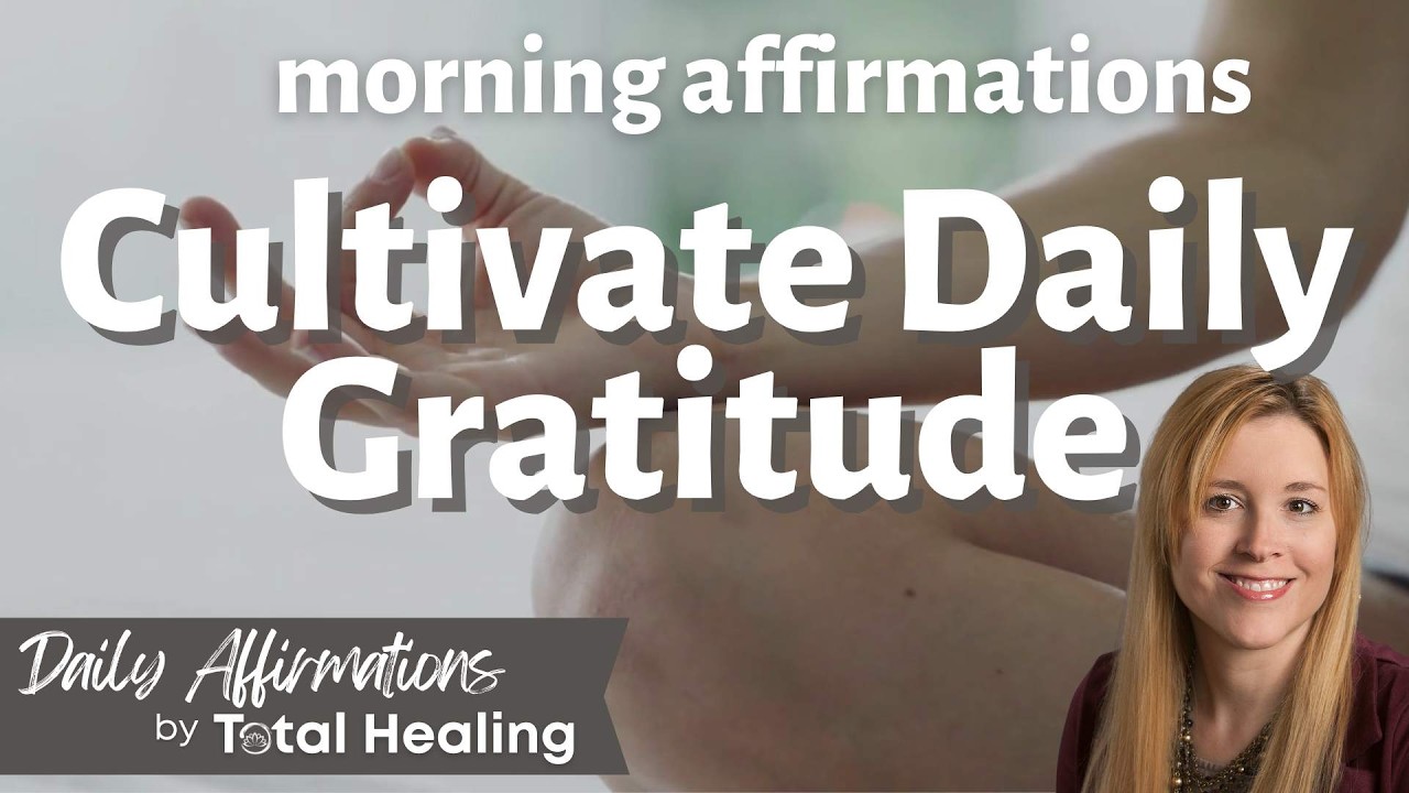 ☀️ 8 Min Morning Affirmations for DEEP Gratitude & Joy