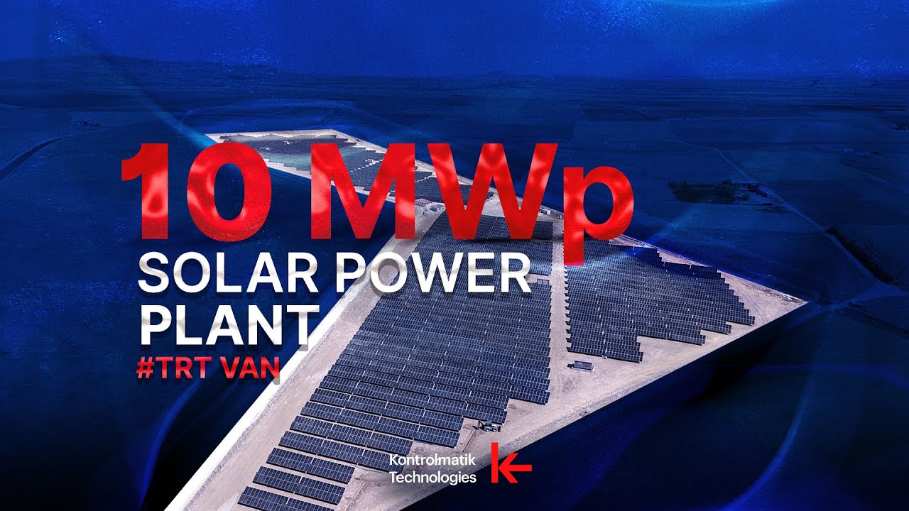 10 MWp Renewable Energy for TRT | Turnkey Solar Power Plant by Kontrolmatik
