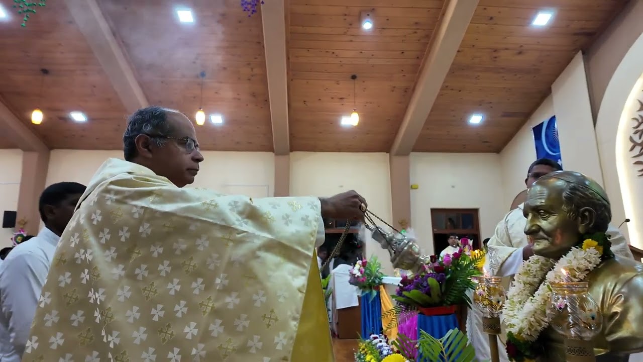 Festal Mass on the feast of Arnold Jansen at Divine Word Seminary Pune by Bishop John Rodericks