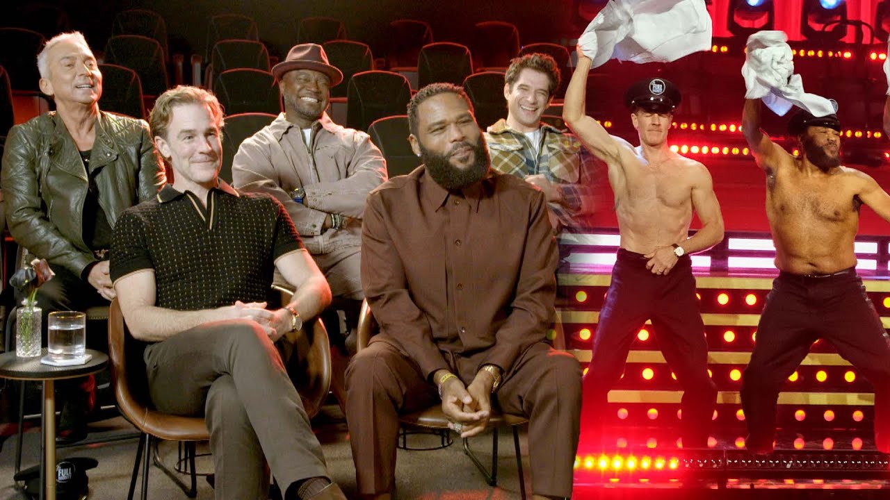 The Real Full Monty Cast on STRIPPING NAKED and James Van Der Beek's Health