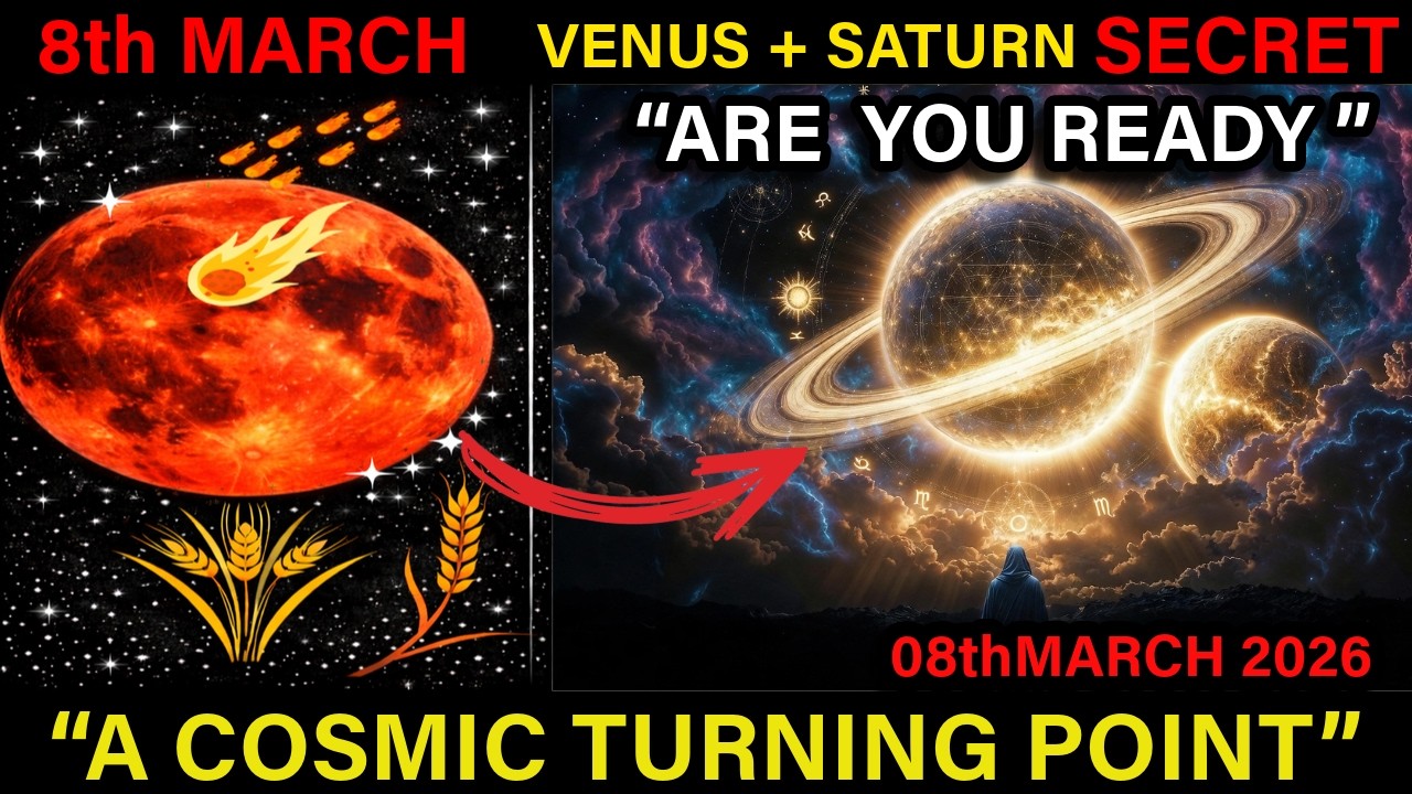 Venus–Saturn Conjunction: A Breakthrough Is Coming… | But Only Certain Souls Will Feel It⚡🪐