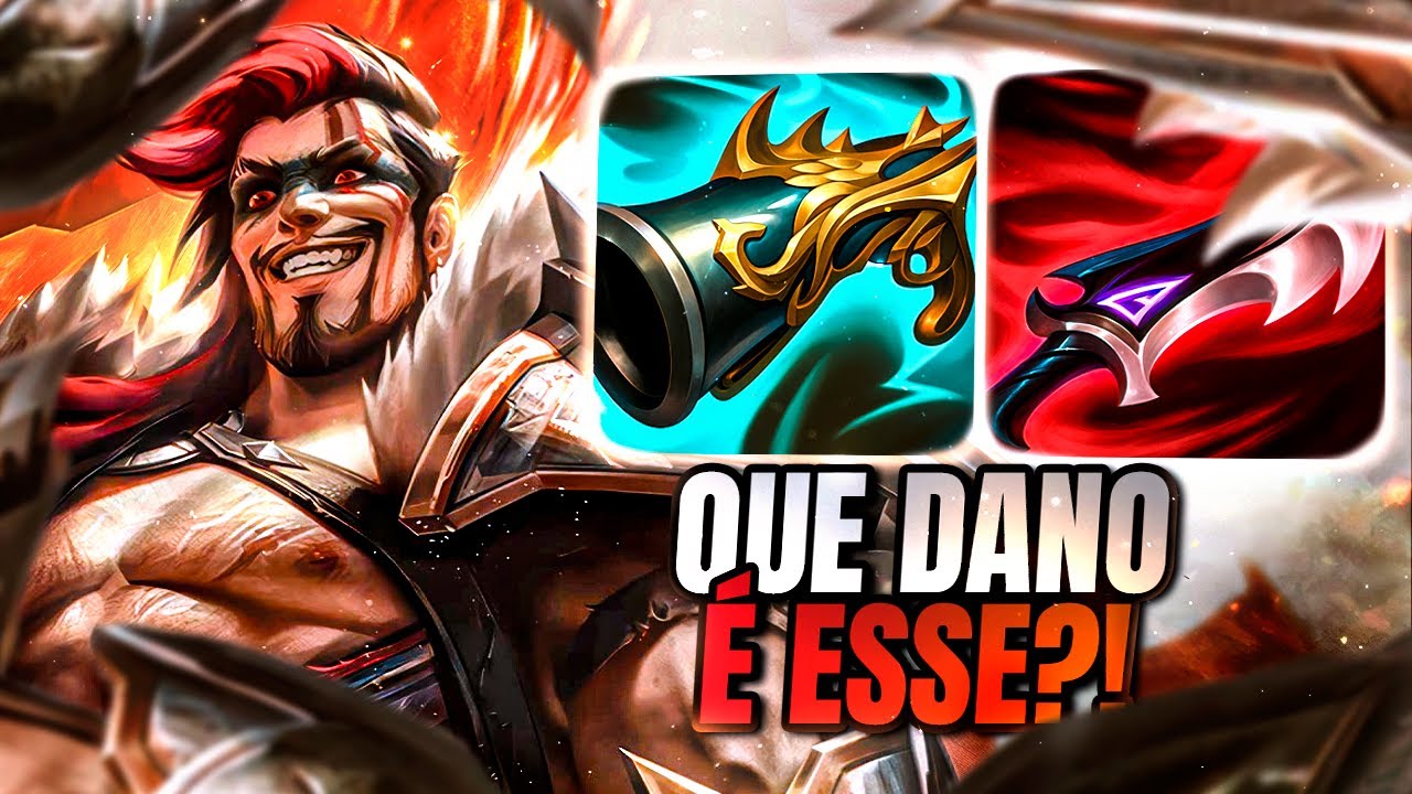 DRAVEN FEEDADO ACABA COM O JOGO! | LoL Wild Rift