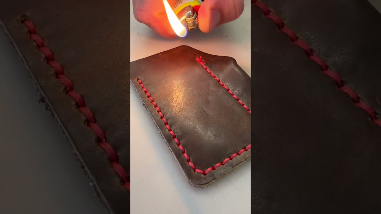 Making a leather EDC Pocket Armor for order 103210 #shorts #leathercraft #asmr