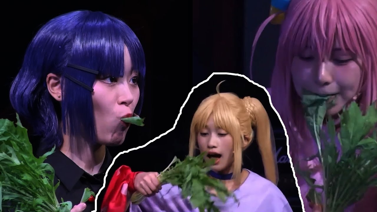 Bocchi The Rock Live Stage but they KEEP EATING Grass
