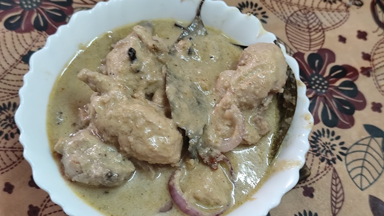 Chicken Rezala recipe 