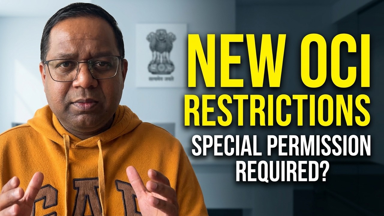 Overseas Citizen of India Card Update 2026&ndash; What Changed & What It Means for You