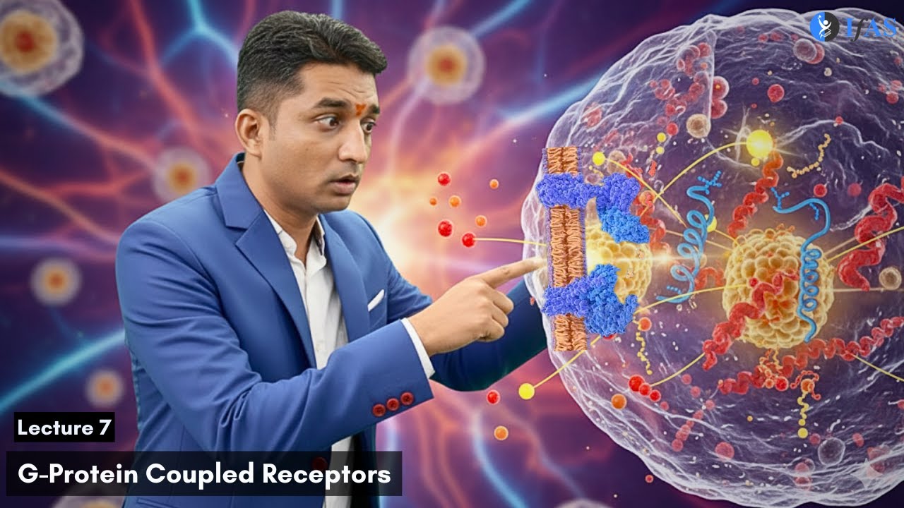 G- Protein Coupled Receptor - Cell Signalling - CSIR 2025 | Emotion Batch 6.0 | Lecture 07 | IFAS