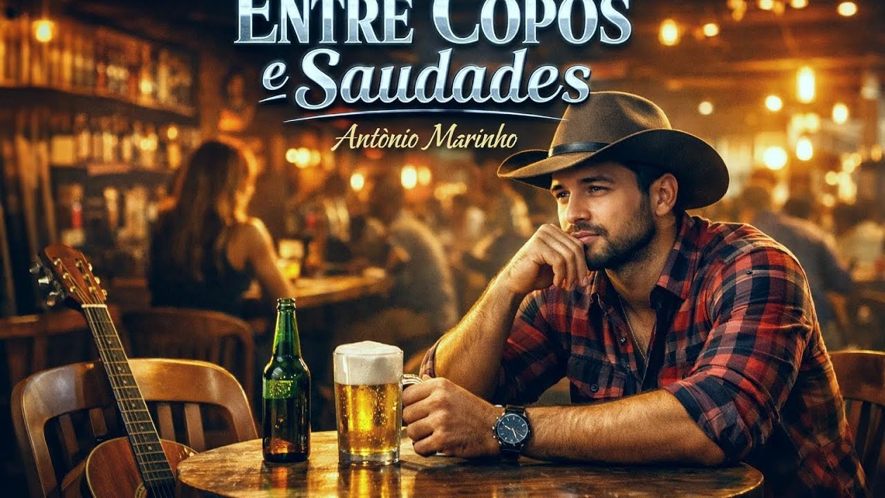 Entre Copos e Saudades #SertanejoDeBoteco#ModaSofrência#AmorNaMesa#SaudadeCantada#AntônioMarinho