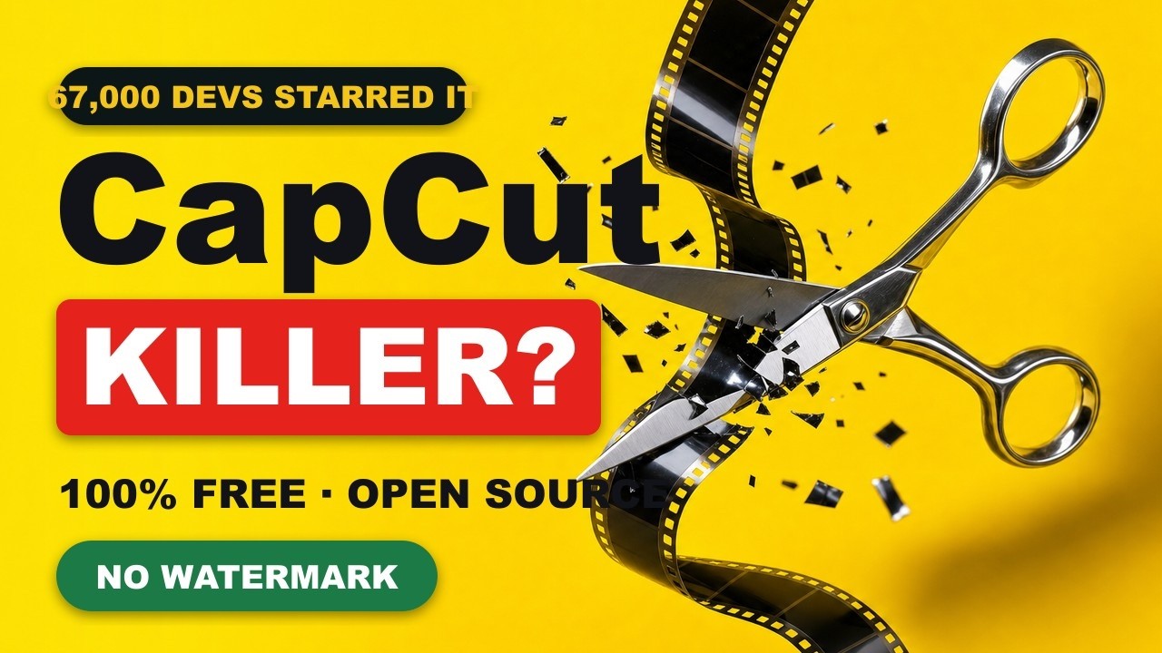 OpenCut: The FREE CapCut Alternative 67,000 Developers Starred (I Tested It)