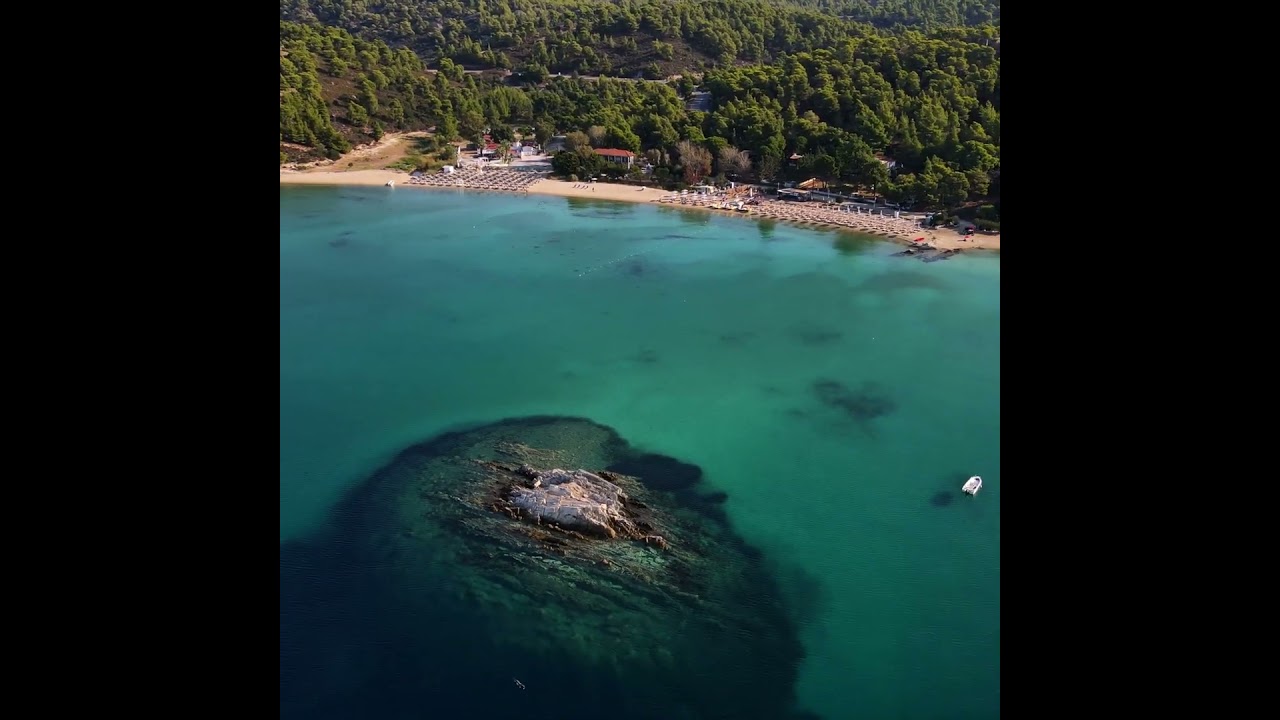 Kalogria beach, Sithonia  ❤️🏖️🇬🇷 #Kalogria #Sithonia #Halkidiki #Greece