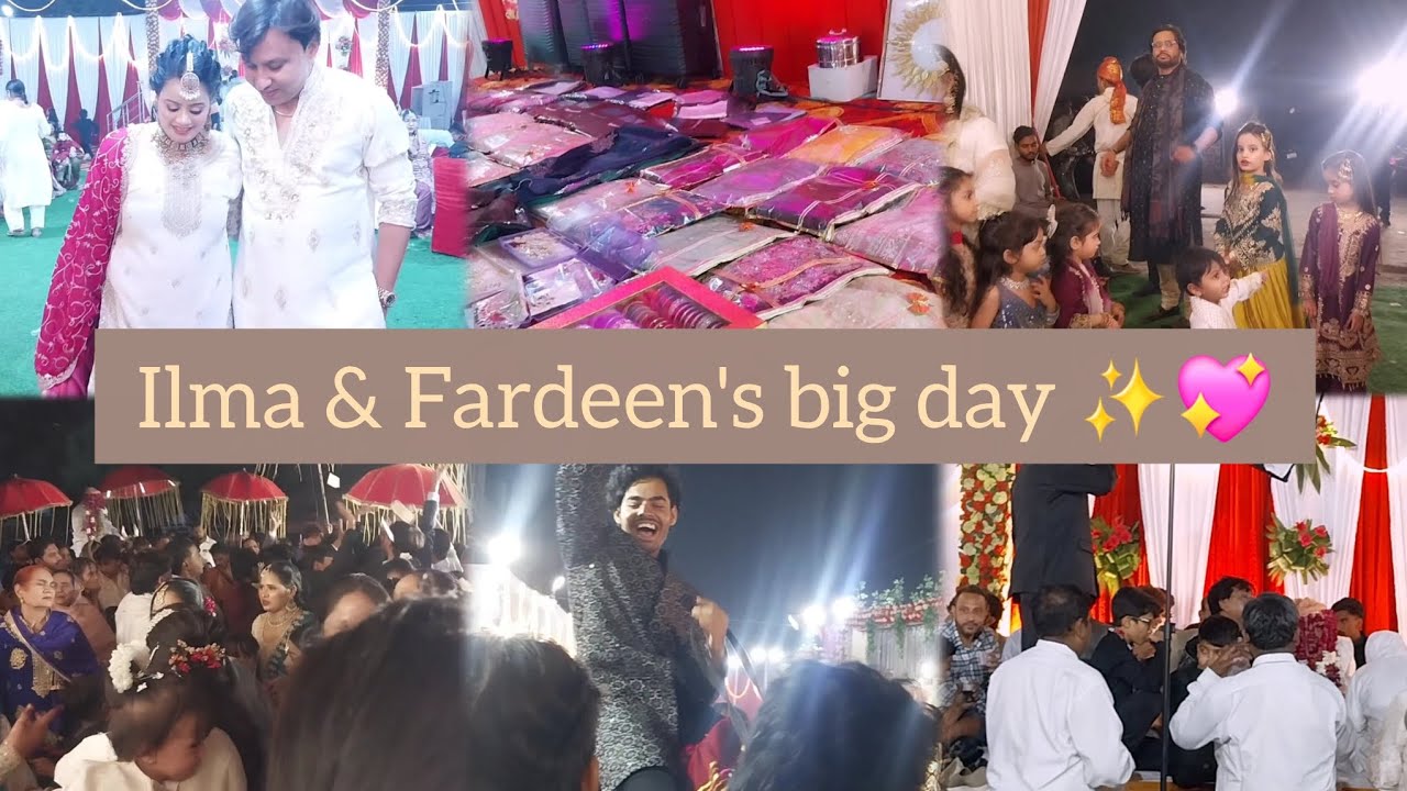 Ilma & Fardeen's Wedding ✨️❤️| #dailyvlogs 