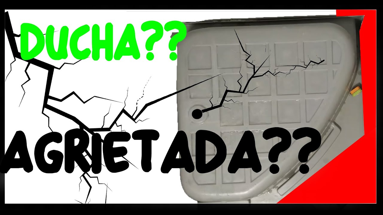 💦Problema baño Autocaravana 🚐 Reparar plato de ducha roto, grietas furgoneta,caravana