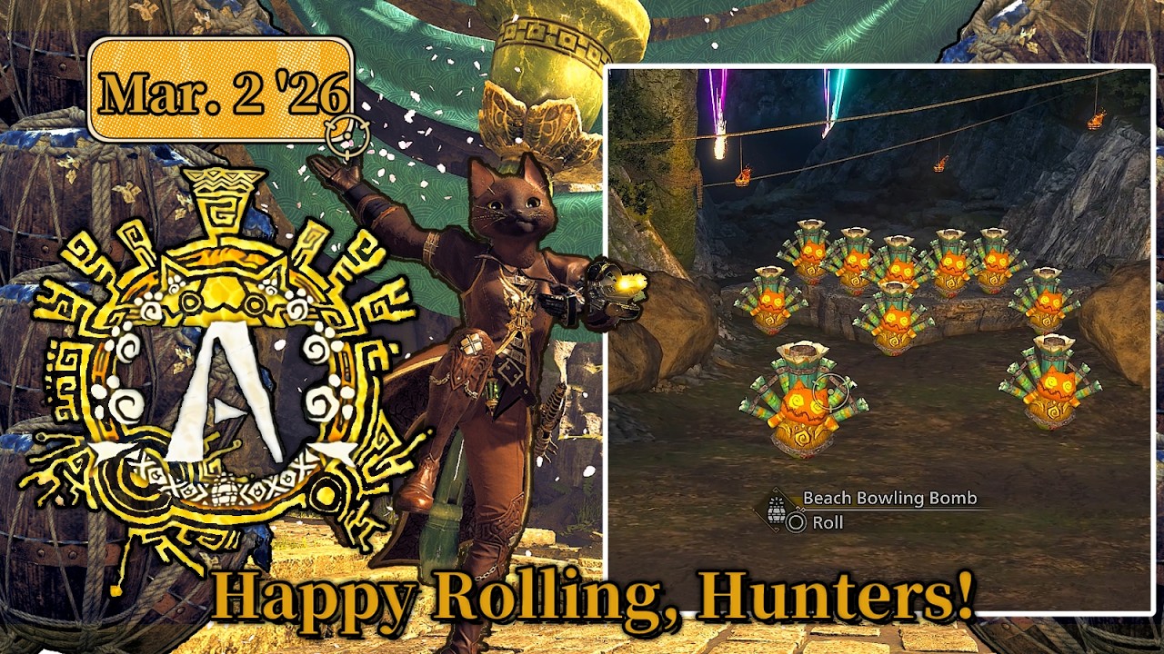 Barrel Bowling A Rank 3/02/2026 #barrelbowling #mhwilds